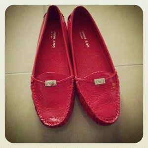 #RecentPurchase a pair of #ArmaniJeans #Flats for everyday wear.