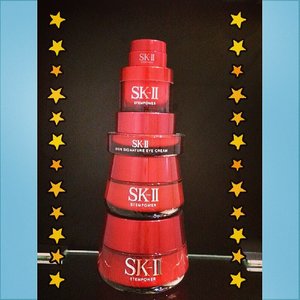 Red tower #skincare #liveclear #SKII #liveclear #stempower #antiaging #eyecream #redtower #moisturizer