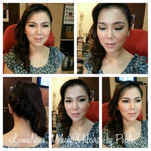 Client Lina for Party Makeup  #nofilter  #noedit  #makeup  #bypaula  #luminousmakeupbypaul | OnInStagram
