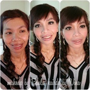 #beforeafter  #makeup  #bypaula  #luminousmakeupbypaula  #nofilter  #transformation  #mak | OnInStagram