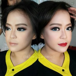 Nude lips or red lips? 
Makeup by @shelleymuc 
HairDo by @inn_hairstylist 
#makeup #beauty #shelleymuc #surabaya #makeupartist #mua #shelleymakeupcreation #beforeafter #clozetteID #makeover #muasurabaya #muaindonesia #hairdo #glam #glammakeup #glamourmakeup