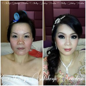 Makeup by @shelleymuc 
HairDo by @ana_beauty_salon

#makeup #beauty #shelleymuc #surabaya #makeupartist #mua #shelleymakeupcreation #beforeafter #clozetteID #makeover #muasurabaya #muaindonesia