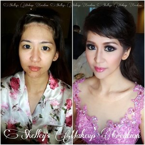 @dederiane evening Makeup 
Makeup by @shelleymuc 
HairDo by @inn_hairstylist 
#makeup #beauty #shelleymuc #surabaya #makeupartist #mua #shelleymakeupcreation #beforeafter #clozetteID #makeover #muasurabaya #muaindonesia #cetar