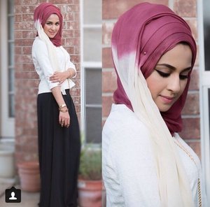 Stylish hijabers! Turkish hijab gini lagi tren banget ya. Pic source : pinterest.