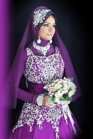 hijab rapunzel look