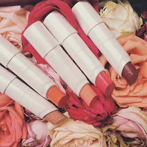 These babies are surprisingly very pigmented for a tinted lip balm
#vscocam #fdbeauty #clozetteid #lipstickjunkie #fleur #flatlay #flowerstagram #roses #beyondid
