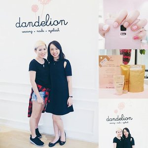 Thank you Floren and @dandelionwaxingid  team for the warm welcome & hospitality and the great services, I had a very nice time yesterday. Was lucky to had a chance to try the limited edition Cappuccino nail spa that smell so nice and tried on the Japanese gel nail polish for the first time ♡ Pretty sure I wouldn't want to use the regular nail polish anymore after this lol.#clozetteid #fdbeauty #dandelionwaxingid