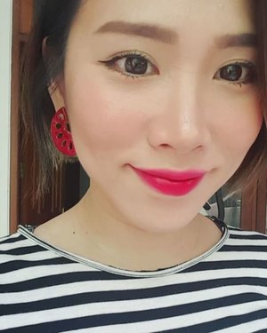 Product used:
YSL Fushion Ink Cushion Foundation
YSL Face Sculpting Palette 
CHANEL Joues Contraste Rouge Profond
Besame Lipstick American Beauty
•
•
•
•
•
•
•
•
•
•
#clozetteid #clozette #motd #potd #makeupoftheday #faceoftheday #makeupmania #makeupjunkie #makeupporn #makeupaddict #makeuplover #momblogger #momblog #bloggermom #makeupdolls #wakeupandmakeup #ilovemakeup #indobeautygram #indonesianbeautyblogger #beautyaddict #beautyblogger #styleblogger #makeuplook #mommyblogger #makeuptalk #getreadywithme #yslbeauty