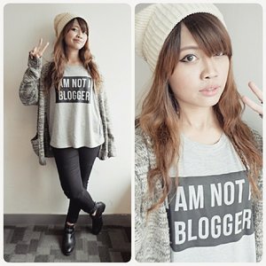I am not a blogger.

#mylifein2015 #day21 #OOTD #FOTD #fashion #beauty #asian #girl #clozetteid #clozette #stradivarius #h&m #topshop #linecamera