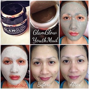 GlamGlow YouthMud Tinglexfoliate Treatment #selfpotrait #myselfandi #narcism #mask #skincare #makeupjungkie #clozetteid #femaledaily