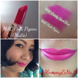 MAC Pink Pigeon #selfpotrait #myselfandi #narcism #lipspotrait #pinklipsticks #maccosmetics #lipstickjungkie #makeupjungkie #clozetteid #femaledaily