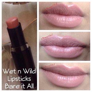 Wet n Wild Lipsticks #bareitall from @wetnwildbeauty #selfpotrait #myselfandi #narcism #lipspotrait #nudelipsticks #wetnwild #wetnwildbeauty #wetnwildlipstick #lipsticksaddict #lipsticksjunkie #makeupaddict #makeupjunkie #clozettedaily #clozetteid #beauty #makeup #fotd #lotd #fdbeauty #femaledaily