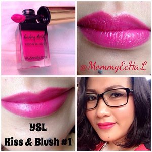 YSL Blush & Kiss no #1 from @yslbeauteid #selfpotrait #myselfandi #narcism #lipspotrait #pinklipstick #yslcosmetics #lipsticksaddict #lipsticksjunkie #makeupaddict #makeupjunkie #clozettedaily #clozetteid #beauty #makeup #fotd #lotd #fdbeauty #femaledaily