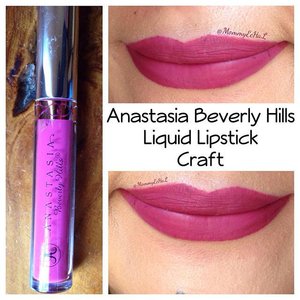 Anastasia Beverly Hills Liquid Lipsticks #craft from @anastasiabeverlyhills #selfpotrait #myselfandi #narcism #lipspotrait #berrylipsticks #anastasiabeverlyhills #anastasiabeverlyhillsliquidlipstick #lipsticksaddict #lipsticksjunkie #makeupaddict #makeupjunkie #clozetteid #clozettedaily #beauty #makeup #fotd #lotd #fdbeauty #femaledaily