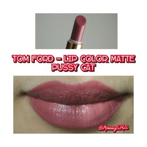 Tom Ford Matte Lipstick #PussyCat from @tomford #selfpotrait #myselfandi #narcism #lipspotrait #plummylipsticks #tomfordbeauty #tomfordcosmetics #tomfordlipstick #tomfordmattelipcolor #lipsticksaddict #lipsticksjunkie #makeupaddict #makeupjunkie #makeupcollection #clozettedaily #clozetteid #beauty #makeup #fotd #lotd #fdbeauty #femaledaily