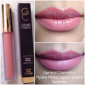 Gerard Lipsticks Hydra Matte Liquid Lipstick #serenity from @gerardcosmetics #selfpotrait #myselfandi #narcism #lipspotrait #peachypinklipsticks #gerardcosmetics #hydramaytte #liquidlipstick #lipsticksaddict #lipsticksjunkie #makeupaddict #makeupjunkie #clozetteid #clozettedaily #beauty #makeup #fotd #lotd #fdbeauty #femaledaily