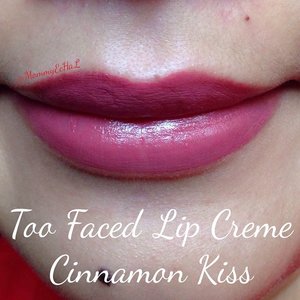 Too Faced Lip Creme #cinnamonkiss from @toofaced #selfpotrait #myselfandi #narcism #lipspotrait #toofacedcosmetics #lipsticksaddict #lipsticksjunkie #makeupaddict #makeupjunkie #clozettedaily #clozetteid #beauty #makeup #fotd #lotd #fdbeauty #femaledaily