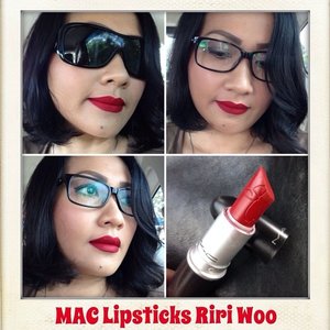 My Fav Red Lipsticks (Matte) ; #Mac #Riri Woo #selfpotrait #myselfandi #narcism #redlipsticks #lipsticksaddict #lipsticksjunkie #makeupaddict #makeupjunkie #clozetteid #beauty #makeup #fdbeauty #femaledaily
