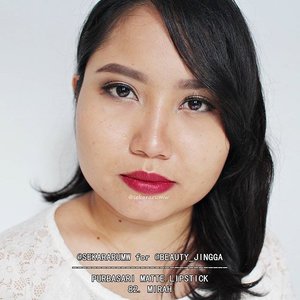 @purbasari_indonesia Matte Lipstick 92. MirahFrom @beauty_jingga-Warna merah-magenta, dengan bias keunguan yg kuat. warna ini jadi favorit banyak org. Karena memang warna semacam ini adalah trend lipstick tahun lalu. Tapi kurang cocok untuk saya. Saya merasa menor banget kalau pakai warna ini ^^.-#review selengkapnya di #bblog #racunwarnawarni:http://www.racunwarnawarni.com/2016/04/all-shade-purbasari-matte-lipstick.html-#purbasarimattelipstick #purbasari #purbasarimatte #clozetteid #mattelipstick #localbeautybrand #localbrand #lipstickswatch #fotd #motd #lotd