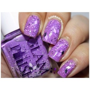 Purple Minion by @glampolish_ ! Review on my blog. 
www.polishwonderland.com
#notd #nailblog #nailpolish #glampolish #ausinails #instanail #indiepolishbrand #indiepolish #supportindie #maker #nails #purple #kuteksjunkie #fdbeauty #clozetteid #polishwonderland