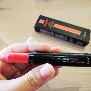 Upcoming review : IASO lip crayon. #vscocam #clozetteid #clozettedaily #iaso