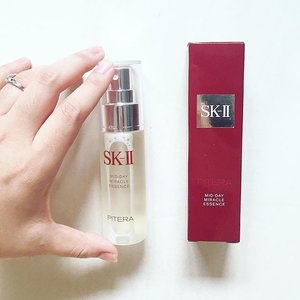 just got my pitera mid-day miracle essence aka Pitera on-the-go today!  i bet all SKII lovers would be as excited as i am.  Thank you so much SKII Indonesia! #skii #pitera #clozetteid #bblogger #skincare