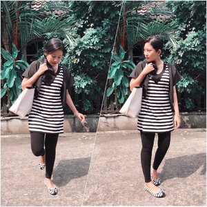 Stripes never go out of style. They go with everything 😜
.
.
.
.
#stripes #stripestyle #lookbookindo #currentlywearing #ootdid #outfitinspiration #stylediaries #aboutalook #realoutfitgram #postthepeople #stylefile #clozetteid