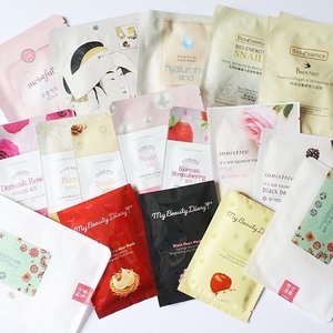 DAY 3 - "Happy Girls Are The Prettiest" ~ (Audrey Hepburn) ~

Sheet masks are one of my favorite #skincare routine. Got a bunch of'em and it's always fun to choose which one to use for the day 💕 
How about you @cindyalcander @diannopiyani ?
💖💖💖💖💖
#TWOnderfulJourney #clozetteid #clozettebestskincare #skincaregram #skincaremenu #sheetmask #sheetmaskaddict #rasianbeauty #beautyroutine