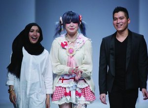 Jenahara - Aya Fujisaki - Albert Yanuar for Japan Foundation show in JFW 2015