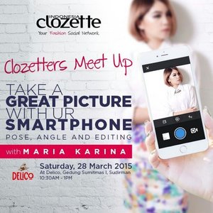 Now at #delico for Clozetters Meet Up "Take a Great Picture with ur Smartphone" with @mariakarinaa @hellosmithies @plopherz @clozetteid #smithiesxclozette #clozetteid