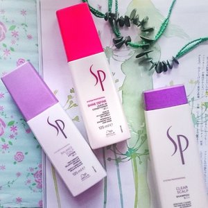 Currently using these Wella SP products. A shampoo, scalp treatment, and hair treatment.These days I got flaky scalp so I hope that I can get rid of it soon!#beauty #wella #hair #scalp #clozetteid