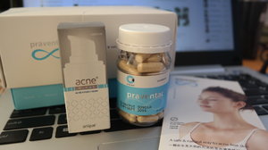 Today's Mail from Praventac Indonesia!Hope it can help improve my acne prone face :)