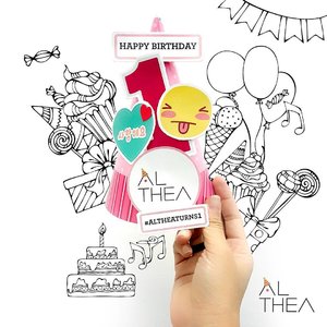 Omooo~ @altheakorea turns 1
Happy Birthday Althea. My favorite place to get all i want. 
Lets join party with us: 🎁Limited Edition Birthday Box + DIY Party Kit
For orders placed on 20/7 onwards. While stocks last. 🎁Free Goodies for first 1,500 shoppers
Full-size beauty products. While stocks last. 🎁Birthday Giveaway. Pick 3 Top Sellers for 100% REBATE!
Rebate will be credited into your account once order is completed. 🎊#AltheaTurns1 Instagram Contest
- Got your Althea party kit? Wish us a happy birthday with #altheaturns1 and stand a chance to win amazing prizes such as Macbook Air, Ipad Air 2, iPhone 6S, Galaxy S6 Edge, Canon EOS M10 Selfie Camera, Althea credits and beauty hampers from Althea! - Prizes total worth KRW10,000,000 to be won.
- Contest starts from 20th July - 15th August, 2016.

#altheaturns1 #altheaid #altheakorea #clozetteid #clozettedaily #makeup #skincare #birthday #koreanhaul #koreanmakeup #althea