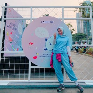 Thankyou @laneigeid @clozetteid for having me 💧Get Health and Sparkling Your Beauty 💧✨ Enjoy zumba fun and free skin check. And I got 2 samples of Laneige product yaayy 💧By the way, is my first CFD 😂 so happy 🌈#refillme2019 #betterwaterwithlaneige #clozette #clozetteid #skincare #makeup #selfie #laneige #laneigeindonesia