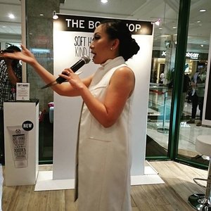 The event started to announce the product launch of Soft Hand Kind Heart @thebodyshopindo #clozetteid #beautyblogger #handcream #thebodyshop #cause #donation