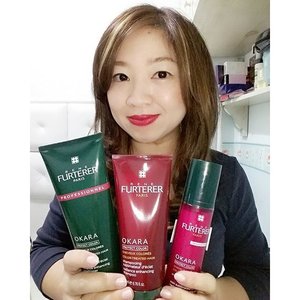 Thank you so much @renefurterer_id for Okara, the series for colored hair. 
Rene Furterer does care for the scalp and hair too. Their products are superb and I highly recommend them! 
#clozetteid #scalp #haircare #coloredhair #beauty