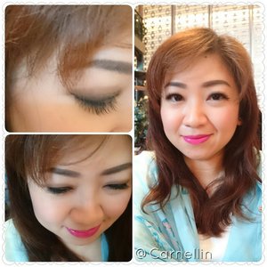 #eotd using @kaycollection false lashes in Girl Next Door. No need cutting as the size is petite enough.#clozetteid #blogger #beauty #lashes #falsies #kaycollectiom #lotd #bloggertakepic#bloggersays #PhotoGrid