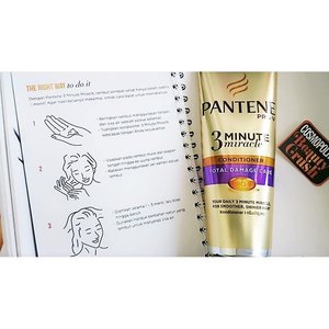 @panteneid new #hairmiracle that cares for the hair in 3 minute. Thank you @cosmoindonesia for the treats.#beautyblogger #Pantene #3minutemiracle #haircare #Cosmopolitan #clozetteid