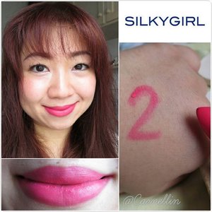 No.2. Wild Pink

@silkygirl_id @silkygirlcosmetics Matte Lipstick.

#clozetteid #beautybloggerindonesia #beautyblogger #lipstick #matte #silkygirl