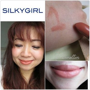 No.1 Nearly Nude. 
@silkygirl_id @silkygirlcosmetics Matte Lipstick.

#clozetteid #beautybloggerindonesia #beautyblogger #lipstick #matte #silkygirl