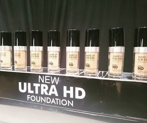 The first 4K Ultra HD Complexion #Ultrahdgeneration from @makeupforeverid with 35 shades that blends like butter on your skin.#clozetteid #beautyblogger #beautybloggerindonesia #makeupforever #foundation #base #new #cosmetic