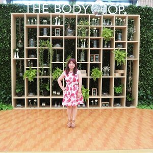 #ootd for @thebodyshopindo today

#clozetteid #fashion #beauty #beautyblogger #flowerdress