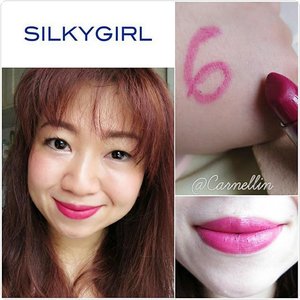 No.6 Exotic Wine

@silkygirl_id @silkygirlcosmetics Matte Lipstick.

#clozetteid #beautybloggerindonesia #beautyblogger #lipstick #matte #silkygirl