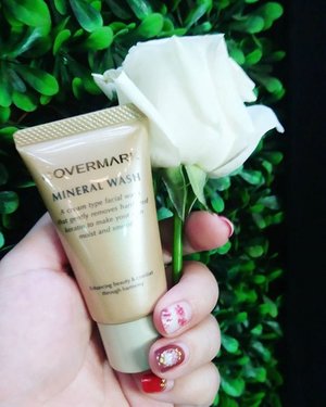 @covermark_id Mineral Wash review. It's a cleanser with 3 benefits all in one.http://whileyouonearth.blogspot.co.id/2016/03/covermark-mineral-wash.html?m=1#clozetteid #beautybloggerindonesia #BeautyBlogger #covermark #cleanser #cleansing #facialfoam
