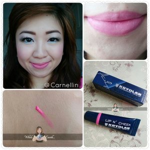 @kryolanindo Lip 'N Cheek in Lotus.http://whileyouonearth.blogspot.com/2015/05/kryolan-lip-n-cheek.html?m=1#clozetteid #makeup #lotd #motd #lips #cheek #stain #lotus #pink #kryolan #review #blogger #bloggersays