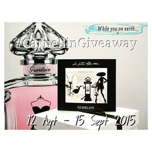 Hi everyone, I'm having another giveaway!!!! Win a bottle of La Petite Robe Noire EDT in 50ml For your friend, family, Or your loved ones.

The perfume is one of the must have collection from @guerlain

How? 
1. Follow me on instagram @Carnellin 
2. Regram this image and post with the hashtag #CarnellinGiveaway tag that special someone that might love this gift. 🌸That's it! One Winner will be chosen randomly. 🌸The giveaway ended on the 15th of September 2015. 🌸 The winner's id will be announced on the 17th of September 2015. -Giveaway open for anyone in Indonesia- 
Winner can choose whether this prize to be sent to his/her home or to that special someone (Indonesia address only). Thank you 
Xoxo -Guerlain, La Petite Robe Noire has been a Parisian favorite- 
#giveaway #clozetteid #guerlain #perfume #fragrance #edt #hadiah #menangkan #parfum #win #prize