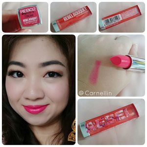 My lipstick today from @maybellineina  Rebel Bouquet is just too adorable. 
The pinkest of the pinks in a bright mood.

The eyebrow also using their eyebrow Pencil. It's intense and I love it.

Makeup always means comfortable in your own skin.

#clozetteid #maybelline100years #Maybelline #rebel #bouquet #pink #lipstick #crayon #color #bloggersays #bloggertakeover #FD8yearsofBeauty #rulesofbeauty #yourbeautyrules