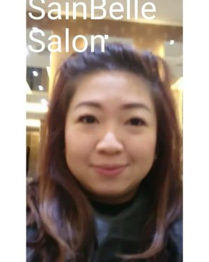 At @sainbellesalon for a hair color and cut to celebrate the opening of the salon at Ground Floor MALL Taman Anggrek. #clozetteid #haircolor #mta #salonjakarta #lightblonde #beautybloggerindonesia #beautyblogger