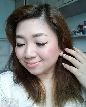 Yesterday's makeup 
@chanelofficial Perfection Lumiere Velvet 
@shiseido Concealer Stick 
@benefitcosmetics That Gal
@3ce_official Natural Finish Loose Powder 
@emcosmetics Chiaroscuro 
@thebodyshopindo Shimmer Waves 
@heroinemake Smooth Liquid Eyeliner 
@ultima_id Delicate Shine Blush 
@sarange_id Automatic Pencil
@shuuemura_ww Lasting Gel Soft Pencil
@kanebo Kate Eye Shadow
A touch of @guerlain Meteorites Rainbow Pearls. 
@itsynail nail wrap

And the controversial lipstick by Lime Crime, Babette (apa daya udah beli ya dipake 😅) #motd #makeup #look #beautyblogger #clozetteid #beautybloggerindonesia #cosmetic #chanel #sarange #3ce #thebodyshop #benefitcosmetics #UltimaII #shuuemura #emcosmetics #kanebo #itsy #shiseido #Kate #Japan #heroinemake