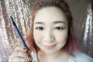 An Electric Cobalt eyeliner from @esteelauder that works so well and feel so smooth. They are not waterproof,  but won't get down without a fight.http://whileyouonearth.blogspot.co.id/2016/08/estee-lauder-double-wear-stay-in-place.html?m=1#clozetteid #beautyblogger #esteelauder #eyeliner #motd #lotd #makeup #blog #cosmetic #review #beautiful #beauty